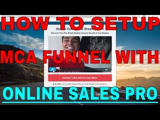 HOW TO SET UP MCA FUNNEL WITH ONLINE SALES PRO