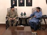 SindhCM Syed Murad Ali Shah meets Corps Commander Karachi Lt. General Shahid Baig Mirza at CM House