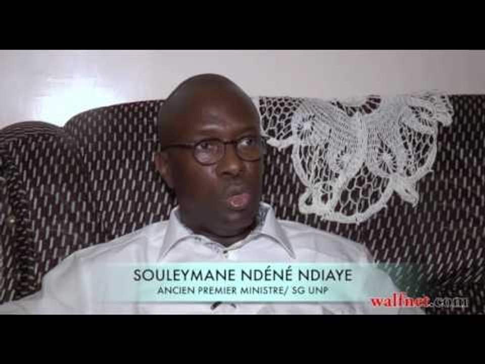 ENTRETIEN DE LA SEMAINE AVEC SOULEYMANE NDENE NDIAYE