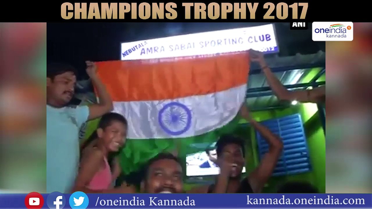 Champions Trophy 2017:Fans Celebrating India's...