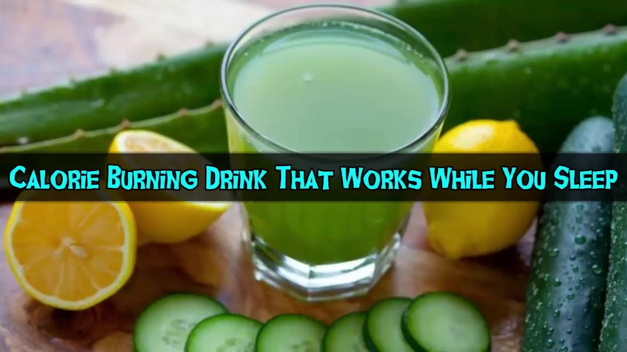 Calorie Burning Drink That Works While You Sleep