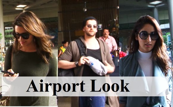 Parineeti Chopra, Yami Gautam & Neel Nitin Mukesh Spotted At Airport