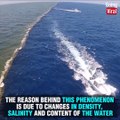 Phénomène naturel incroyable filmé dans le Golf d'Alalska