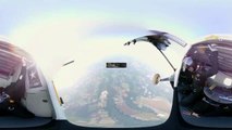 VR skydive with the US Army Golden Knights parachute t
