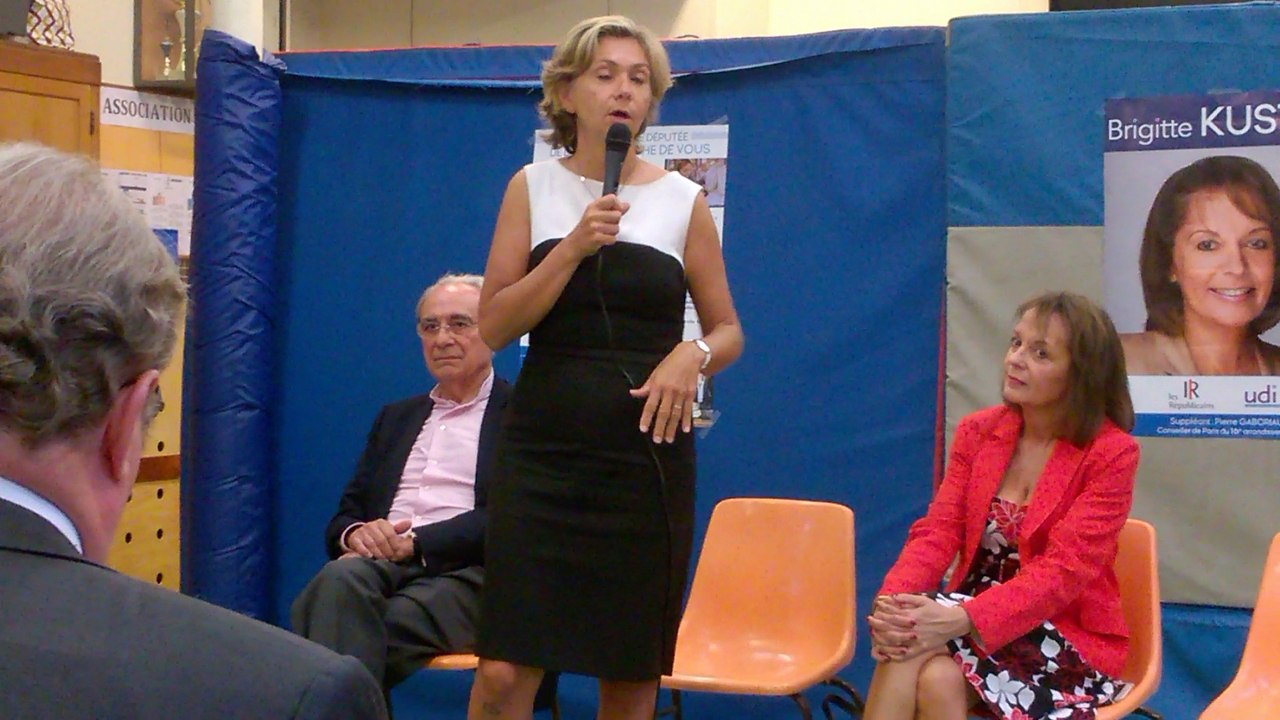 Meeting de soutien à @brigitte_kuster en présence de @vpecresse - extrait du discours de Valérie Pécresse