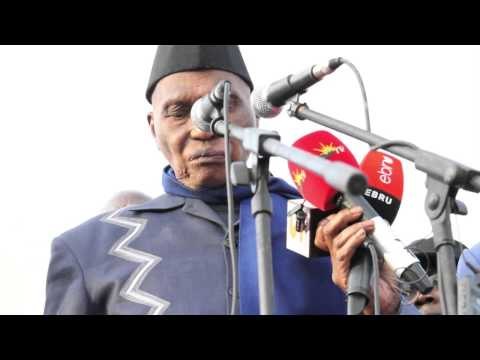 Meeting PDS: Discours de Mr Abdoulaye Wade