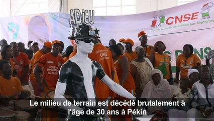 Côte Ivoire: Le corps de Cheick Tioté accueilli par ses "frères"