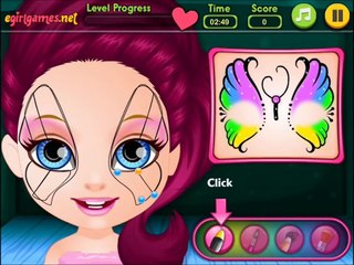 Increíble bebé cara Juegos aficiones Nuevo pintura Barbie walkthrough-best juegos-niños