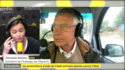 "6 compagnie de CRS sont là pour rendre la vie des migrants difficile" Christian Salomé