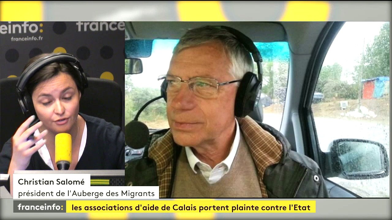 "6 compagnie de CRS sont là pour rendre la vie des migrants difficile" Christian Salomé