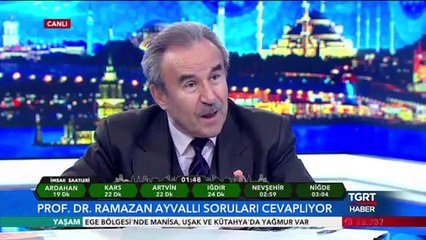 Prof. Dr. Ramazan Ayvallı İle Sahur Vakti - 16 Haziran 2017