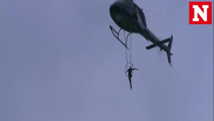 Famous daredevil Nik Wallenda's wife broke her husband's stunt record with her teeth