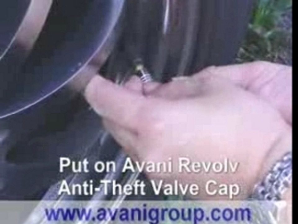 Theft Proof Tire Valve Caps