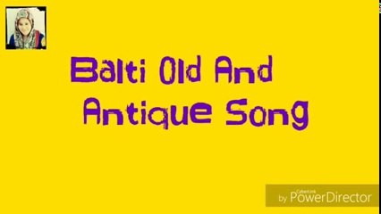 Balti Antique Song by Sherine Fatima 🎶