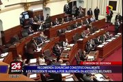 Congreso aprueba acusación constitucional contra Ollanta Humala por ascensos militares