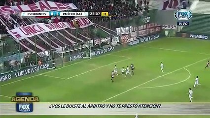 Otero contó que defensor de Pacífico lo pinchó con alfileres