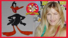 Coloring DAFFY DUCK Looney Tunes Cartoons Coloring Book Page