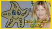 How To Draw Starfish Coloring Pages l  Learn Drawing l Art Colours for Children