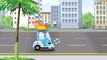 The White Ambulance Helps Cars in the City | Kids Animation Service & Emergency Vehicles Cartoon