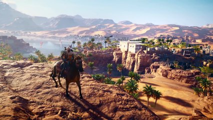 Ac Origins Official Cinematic Trailer+ Alpha Gameplay (4K) [Xbox One X, PS4 & PC]