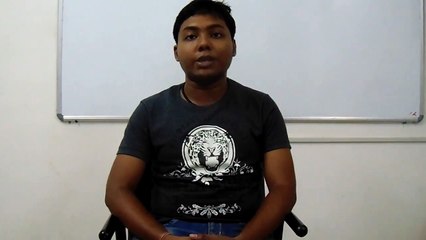 Mr. Surajit Paul sharing his testimonial