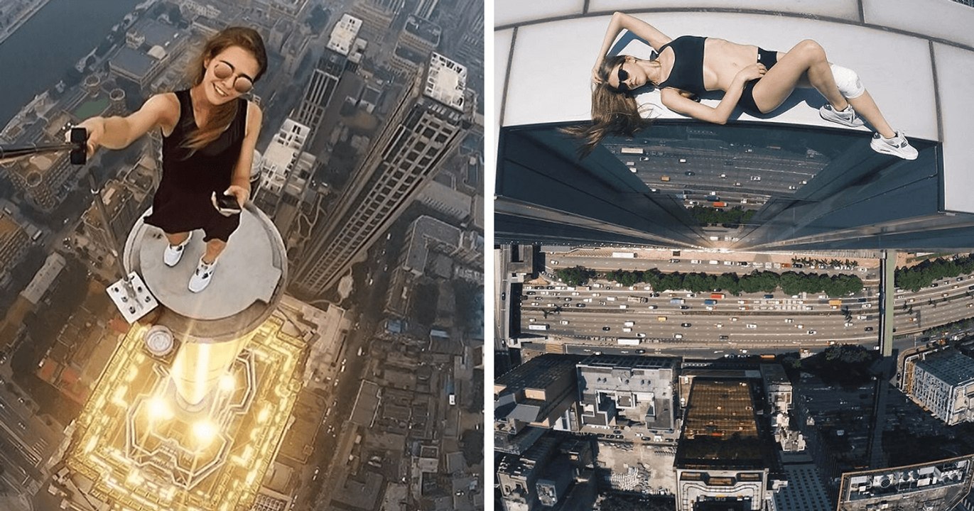Girl Takes The World's Riskiest Selfies Ever