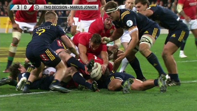 Highlanders v British & Irish Lions - 1st Half - Lions Tour 2017