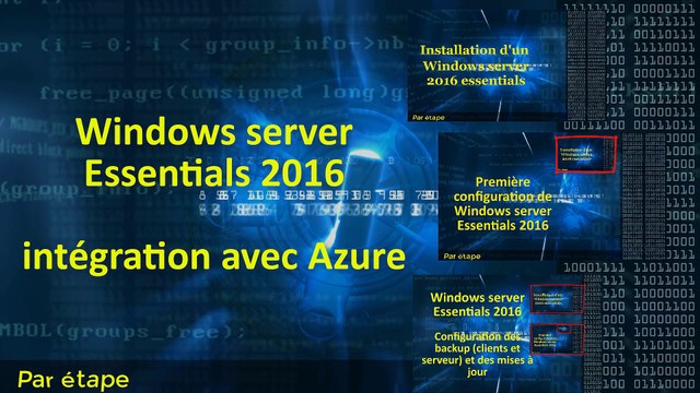 Windows Server 2016 Essentials : Sauvegarde avec Azure