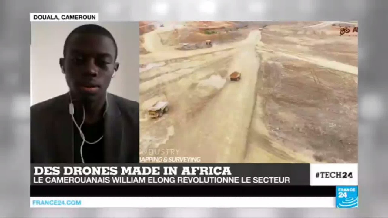 L'Afrique une "terre de Drones" : Wiliam Elong est fondateur de Drone Africa