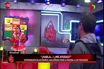 Experimento del auto malogrado pone a prueba a los peruanos