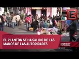 De plantón campesino a tianguis en Ciudad de México