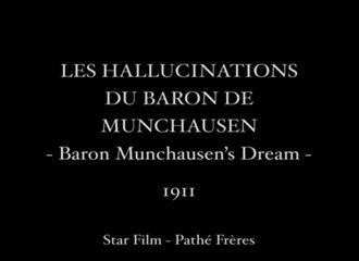 Georges Méliès: Les Hallucinations Du Baron de Munchausen (1911)