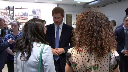 Prince Harry unveils £3 million centre at Chatham House