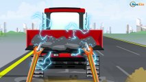 Kids Video Real Diggers - Excavator & Truck - Colors Trucks for Children | World of Cars Cartoons
