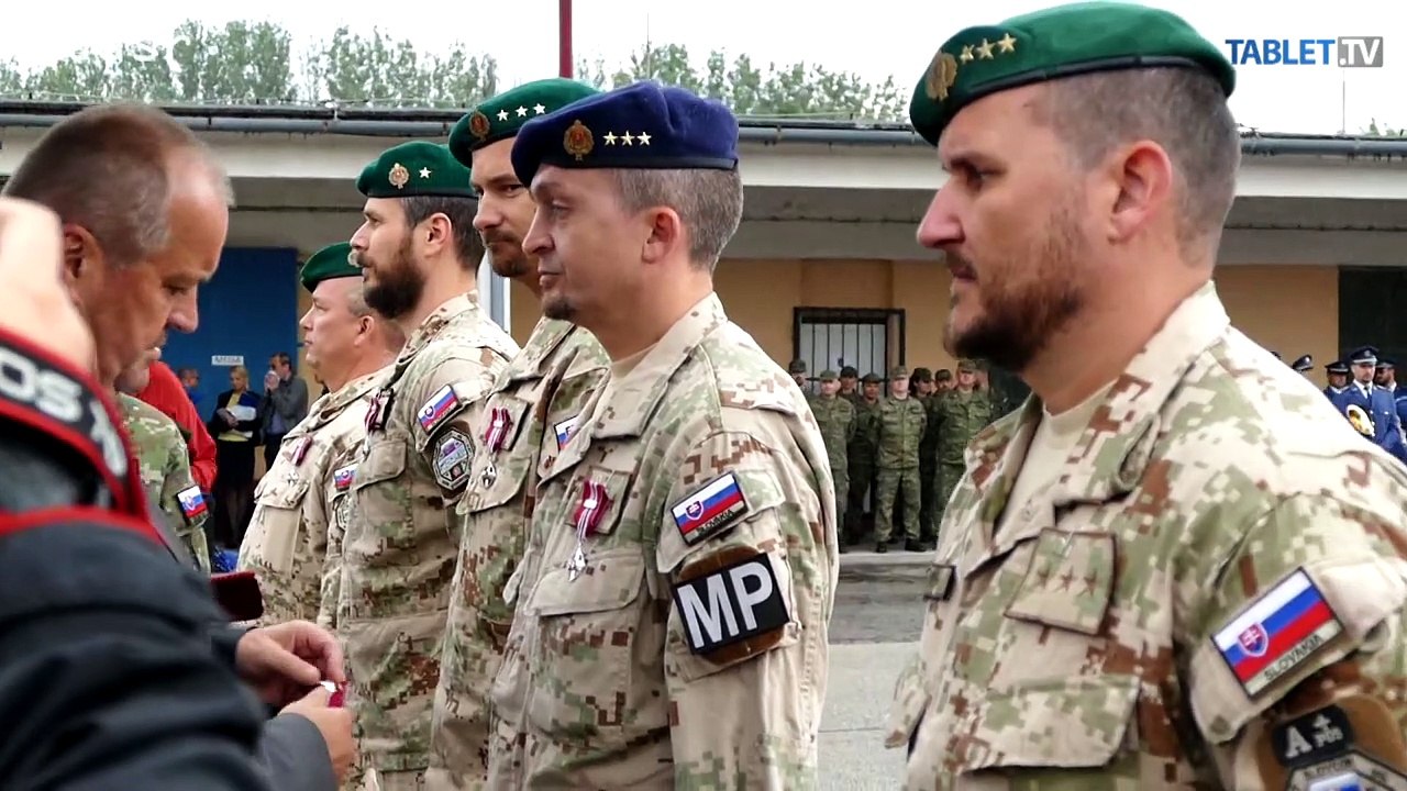 Minister obrany P. Gajdoš privítal vojakov po návrate z Afganistanu