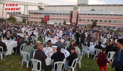 (16 Haziran 2017) Kayseri Şeker'in Boğazlıyan'da Kurulan  Şeker Sofrası'na 2 Bin Kişi Katıldı