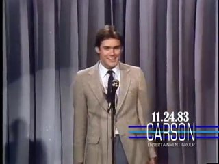 Jim Carrey's Elvis Presley Impression. First US TV Appearance on Johnny Carson's Tonight Show. 1983