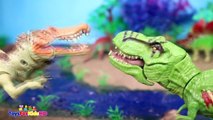 Videos de dinosaurios para ni Luchas de Dinosaurios de Juguete