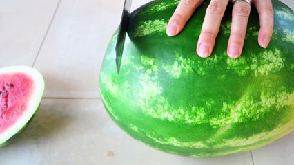 Duas ideias para servir melancia de maneira original