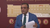 CHP'li Tanrıkulu, Meclis'te Düzenlediği Basın Toplantısında Konuştu