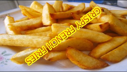 Download Video: CRISPY FRENCH FRIES - easy potato recipes for beginners to make at home