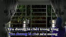 [Karaoke] YÊU LÀ CHẾT Ở TRONG LÒNG - Thanh Hằng (Giọng Nữ: Bm)