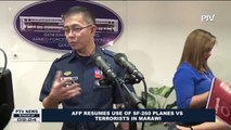 AFP resumes use of SF260 planes vs. terrorists in Marawi