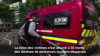 L'incendie de la tour Grenfell à Londres a été éteint (police)