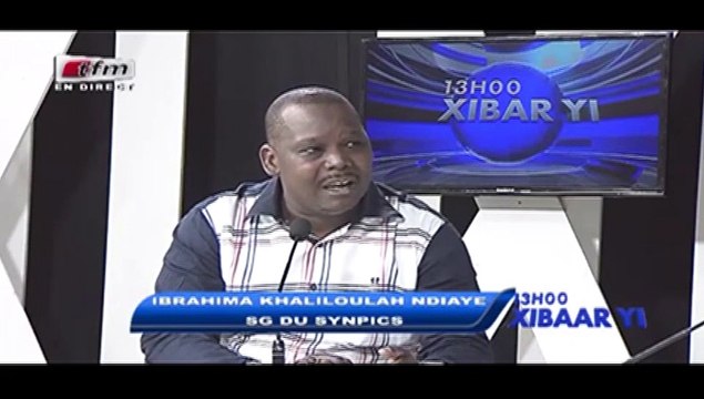 REPLAY - Xibar Yi 13h - invité : IBRAHIMA KHALILOULAH NDIAYE - 16 Juin 2017