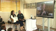 Kate visits Sailing Centre and speaks to Sir Ben Ainslie