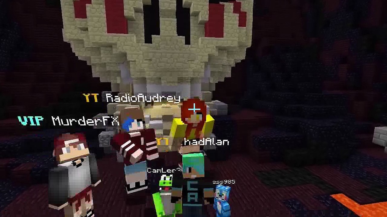 Friends Murder Party In Minecraft Dollastic Plays With Gamer Chad Radiojh Games Audrey Dailymotion Video - last one standing not roblox murder dollastic plays with