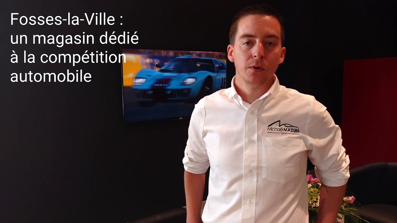 Fosses-la-Ville: ouverture d'un magasin dédié à la compétition automobile