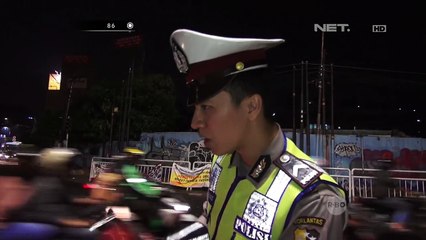Pengendara Motor Minta Ditahan dan Dianter Pulang Bripda Andre