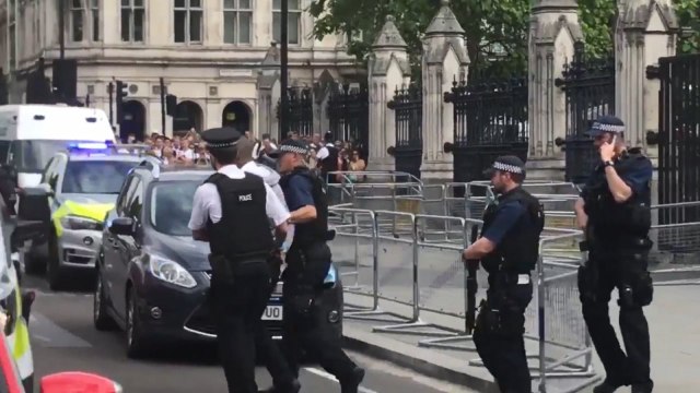 'Man with knife' arrested outside Palace of Westminster